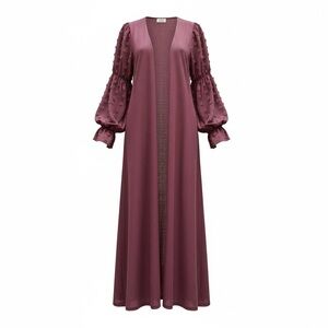 EMBER Mauve Duster Cardigan Small Whimsigoth Fairycore Coquette Boho Romantic